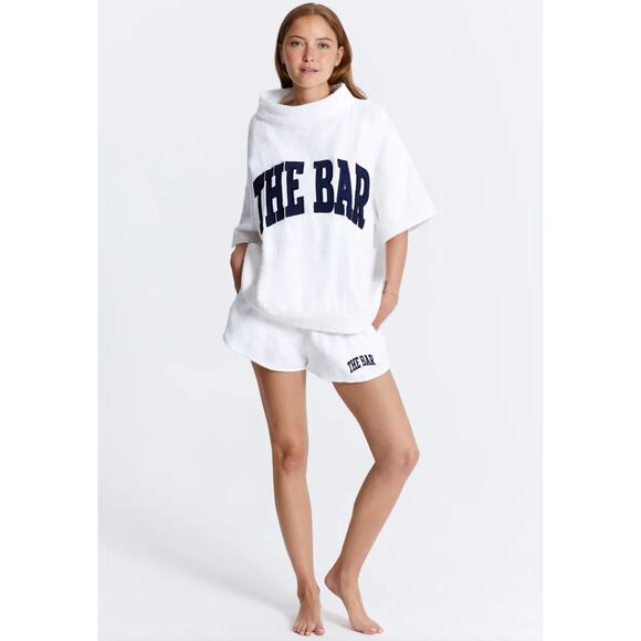 (XS) The BAR Terry Shorts White Limited Edition Size XS - Picture 1 of 7